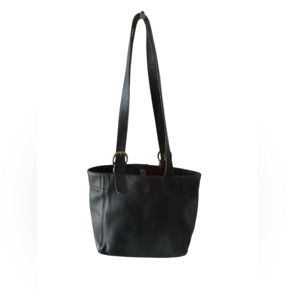 COACH 4157 Vintage Old Shoulder Bag Brown Leather